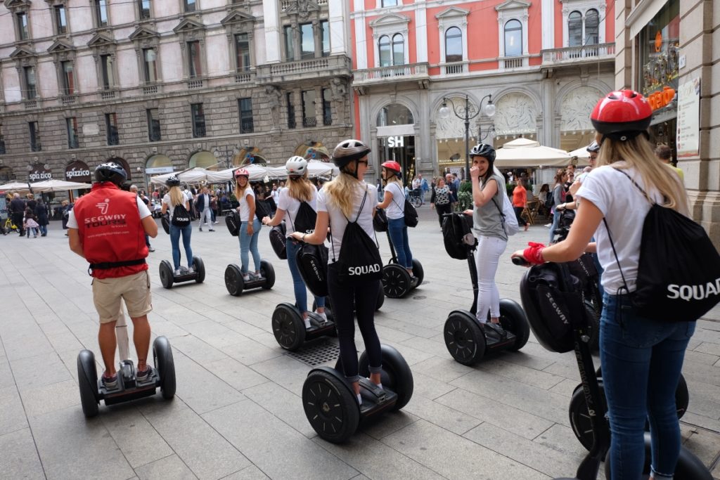 Bachelorette Party Segway Tour Milan