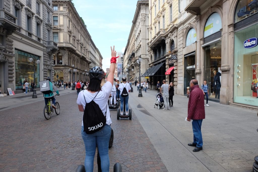 Bachelorette Party Segway Tour Milan